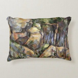 Rocks near the Caves below the Chateau Noir, c.190 Decorative Cushion