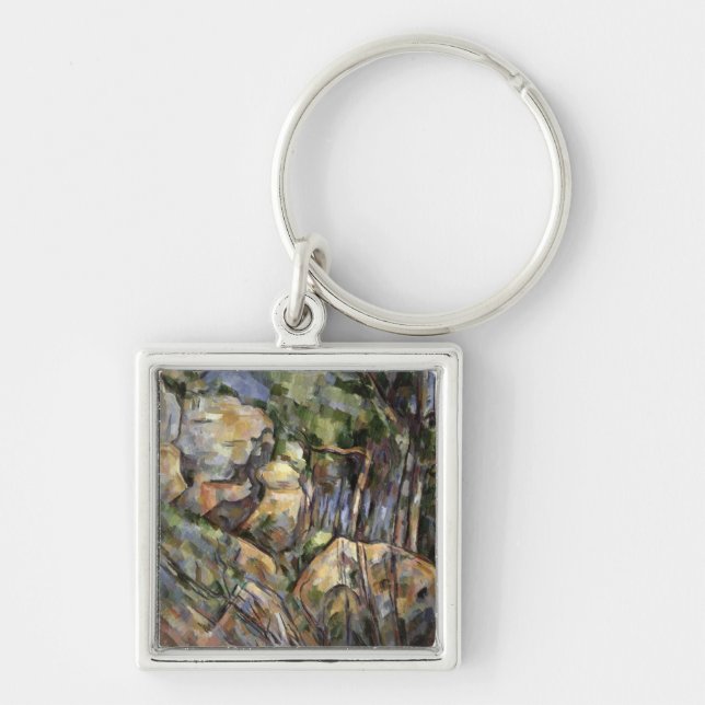 Rocks near the Caves below the Chateau Noir, c.190 Key Ring (Front)