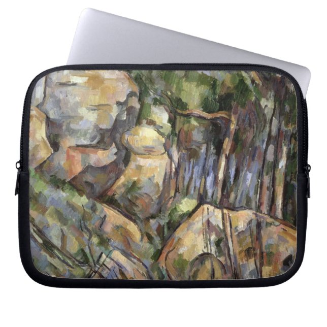 Rocks near the Caves below the Chateau Noir, c.190 Laptop Sleeve (Front)
