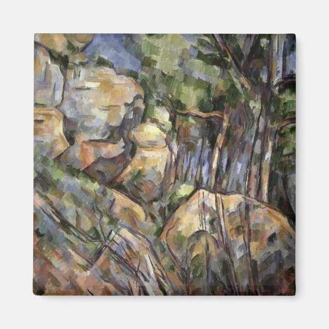 Rocks near the Caves below the Chateau Noir, c.190 Magnet (Front)