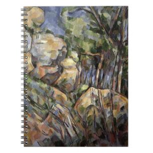 Rocks near the Caves below the Chateau Noir, c.190 Notebook