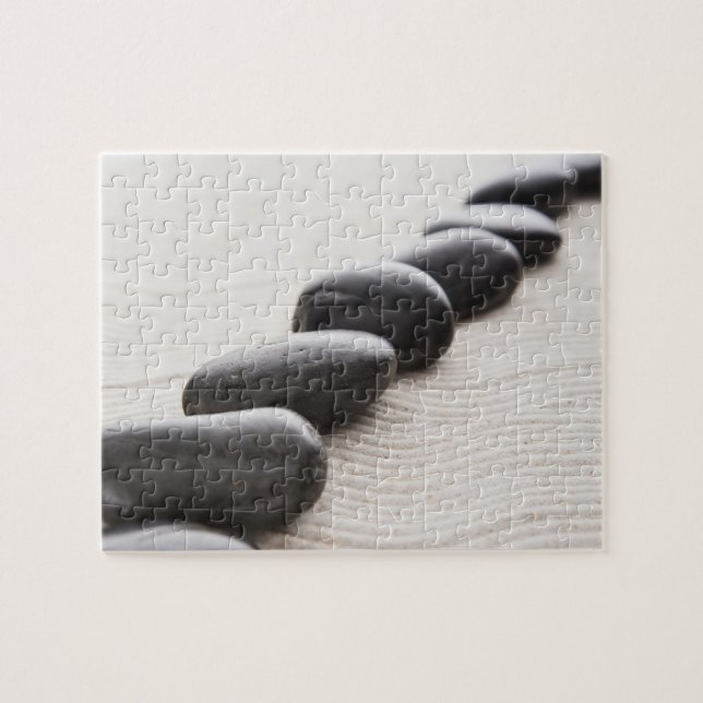 Rocks on sand jigsaw puzzle (Horizontal)