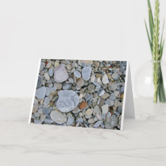 Rocks on the Beach Greeting Card