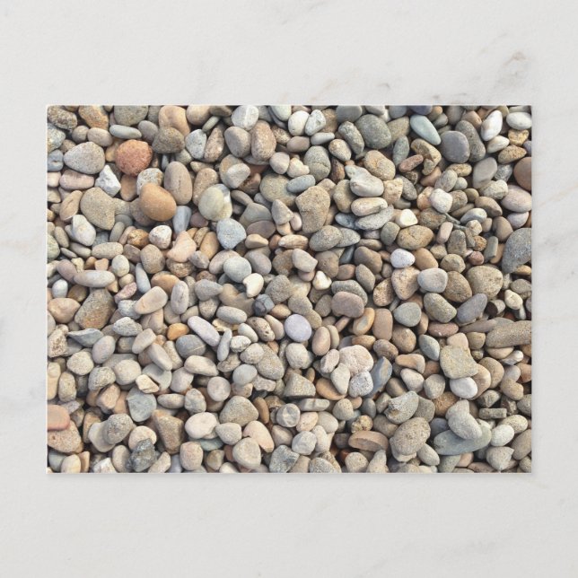 Rocks, stones, pebbles postcard (Front)
