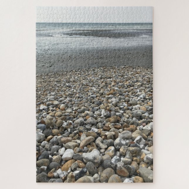 Rocks, West Wittering Beach Chichester Sussex UK Jigsaw Puzzle (Vertical)