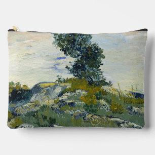 Rocks with Oak Tree, Van Gogh Oil Painting Accessory Pouch