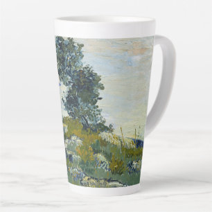 Rocks with Oak Tree, Van Gogh Oil Painting Latte Mug
