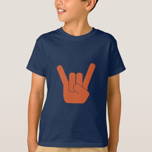 Rocksign Rust Logo T-Shirt (Front)