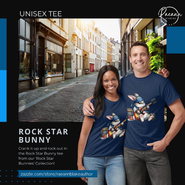 Rockstar Bunny T-Shirt (Creator Uploaded)