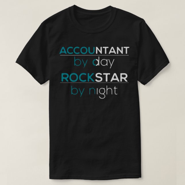Rockstar By Night T-Shirt (Design Front)