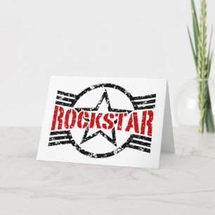 Rockstar Card