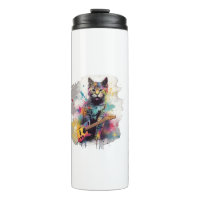 rockstar cat cat lover design 