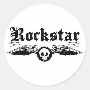 Rockstar Classic Round Sticker