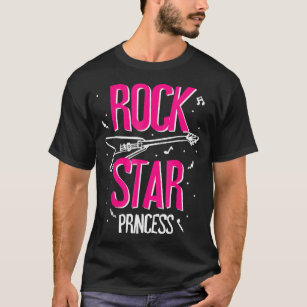 Rockstar cumpleaÃ±os niÃ±a Rock Star princesa fies T-Shirt