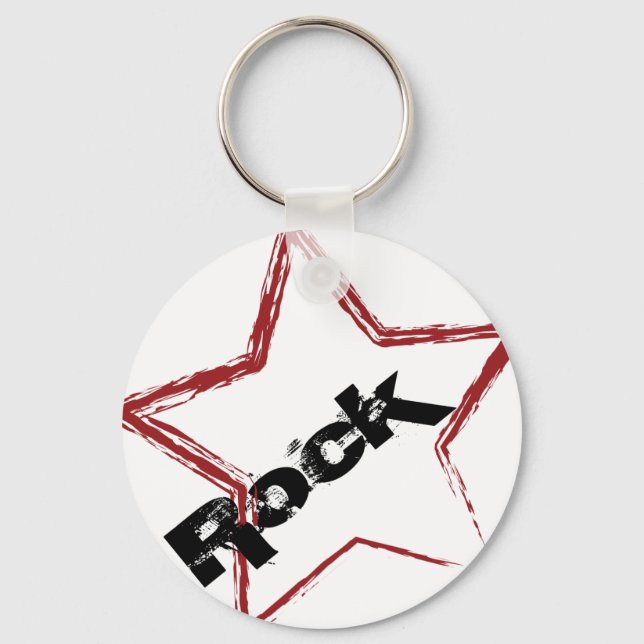 Rockstar Design Key Ring (Front)