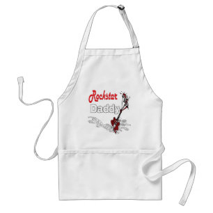 Rockstar Father Standard Apron