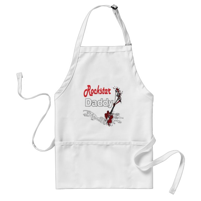 Rockstar Father Standard Apron (Front)