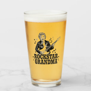Rockstar Grandma – Fun and Retro Music Design Glass