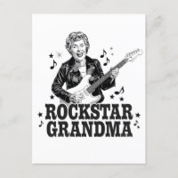 Rockstar Grandma – Fun and Retro Music Design