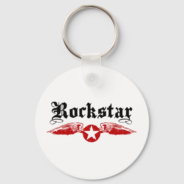 Rockstar Key Ring (Front)