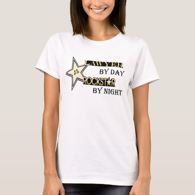 Rockstar Lawyer T-Shirt (Front)