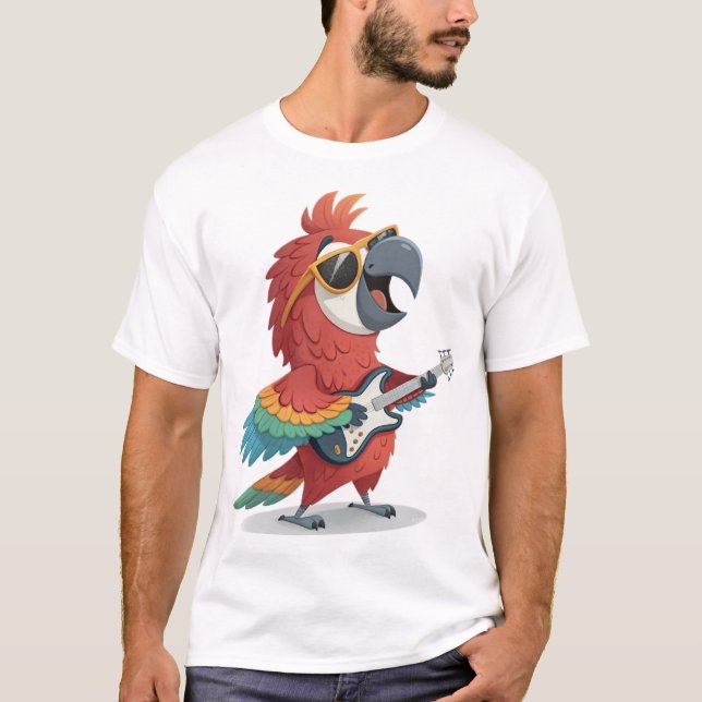 ROCKSTAR MACAW T-Shirt (Front)
