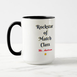 Rockstar of match class mug