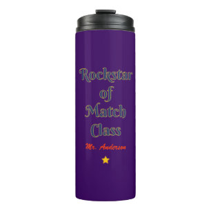 Rockstar of match class thermal tumbler