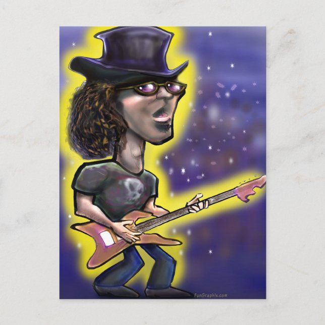 Rockstar Postcard (Front)
