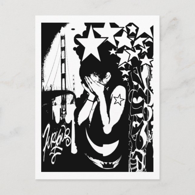 Rockstar Postcard (Front)