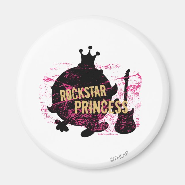 Rockstar Princess Magnet (Front)