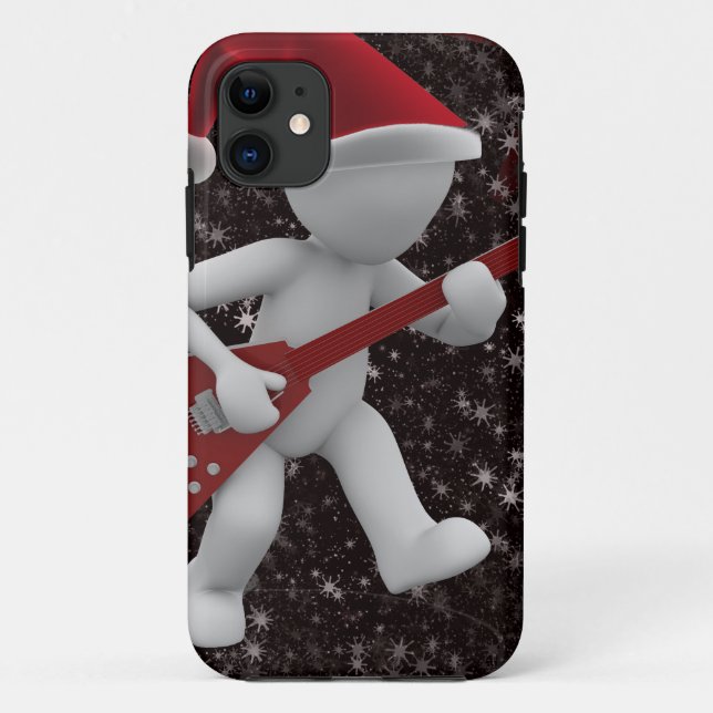 rockstar santa Case-Mate iPhone case (Back)