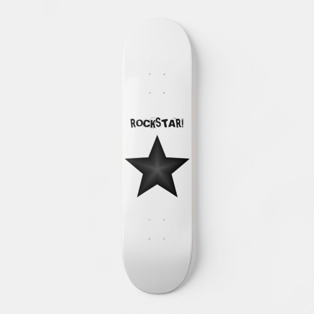 ROCKSTAR! skate board (Front)