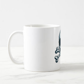 Rockstar Skull T-Shirt - Bold and Badass" Coffee Mug