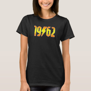 Rockstars are Born in 1962 Birthday Rock N Roll Gr T-Shirt