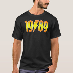 Rockstars are Born in 1989 Birthday Rock Theme Gra T-Shirt