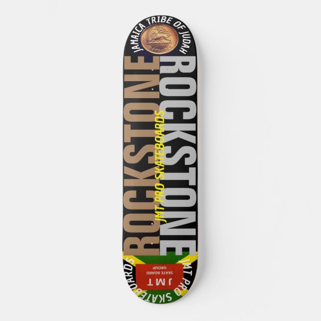 ROCKSTONE 8 1/4" Skateboard Deck (Front)