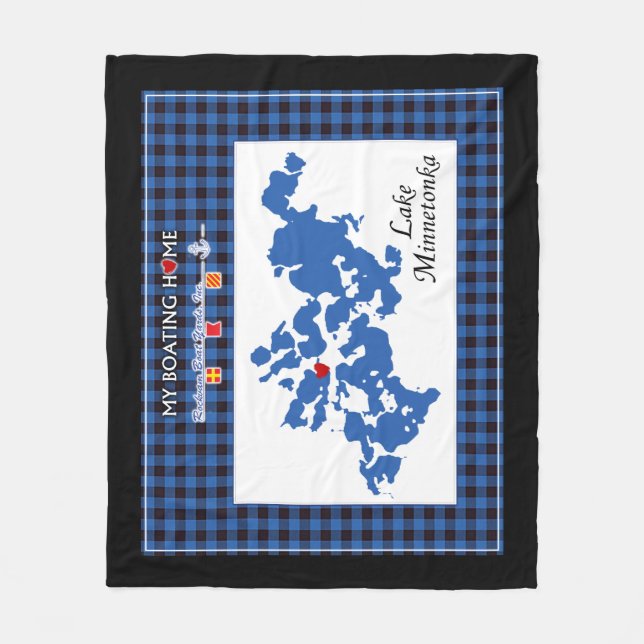 Rockvam Boat Yards Inc - Lake Minnetonka Blanket (Front)