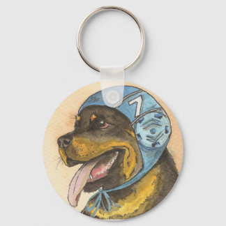 Rockwailler con gorro waterpolo key ring