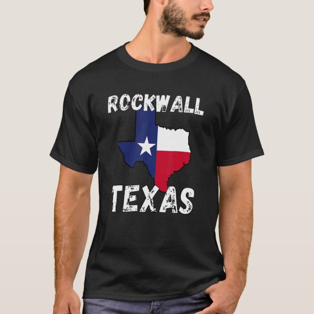 Rockwall TX Texas Shirt  Texas Cities Shirt (Front)