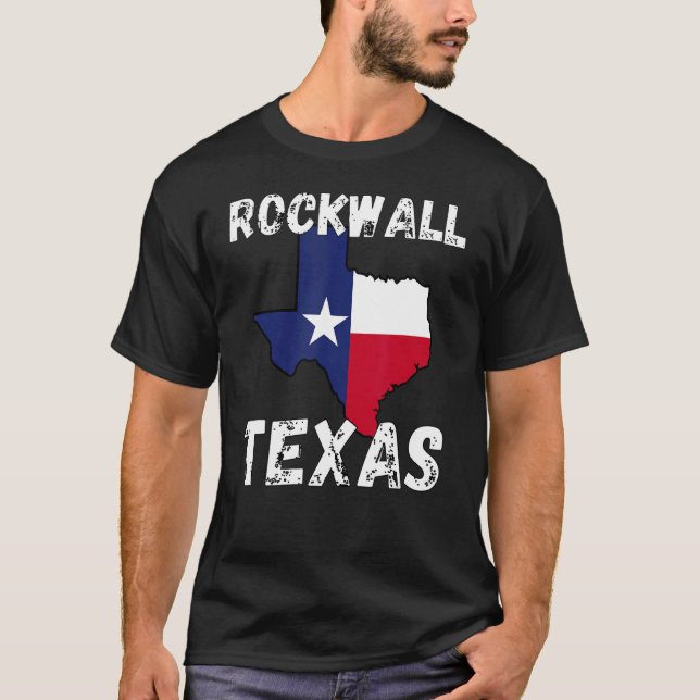 Rockwall TX Texas Shirt  Texas Cities Shirt (Front)