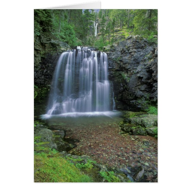 Rockwell Falls in the Two Medicine Valley of (Front)