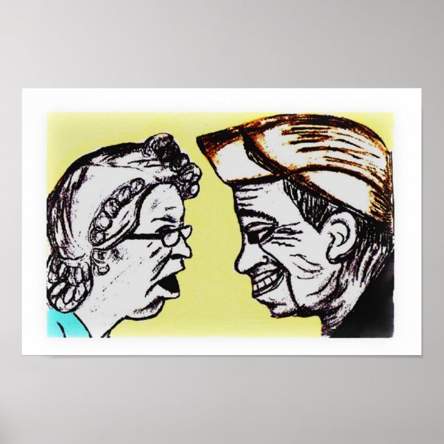 ROCKWELL POSTER MAN & WOMAN (Front)