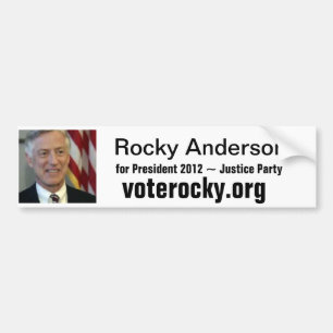 Rocky Anderson Bumper Sticker