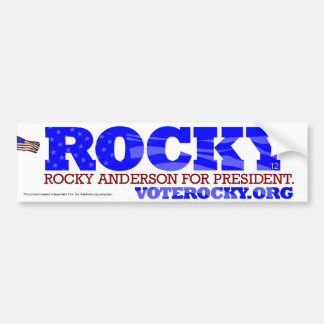 Rocky Anderson For President Sticker