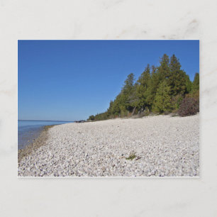 Rocky Beach, Mackinac Island, Michigan Postcard