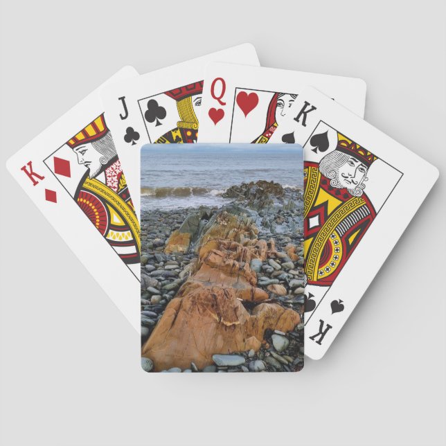 Rocky Beach Playing Cards (Back)