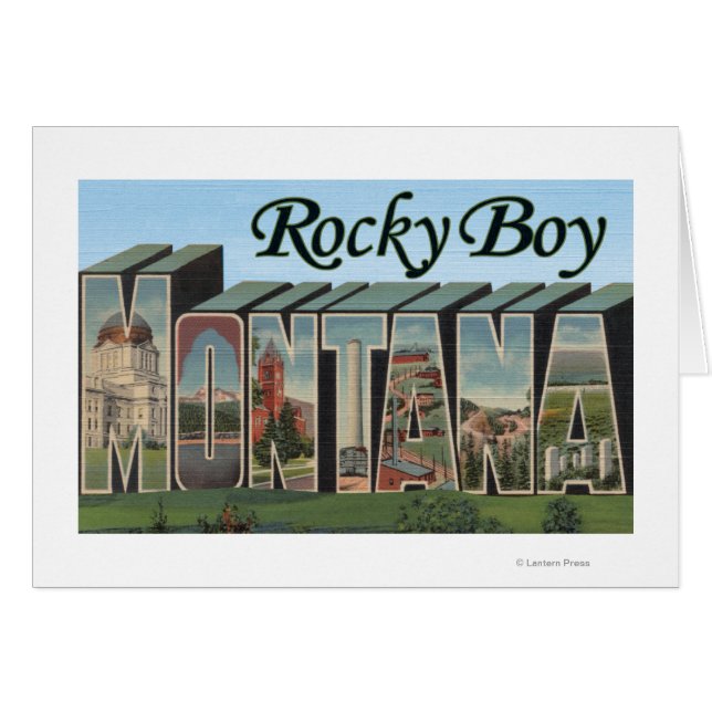 Rocky Boy, Montana (Front Horizontal)