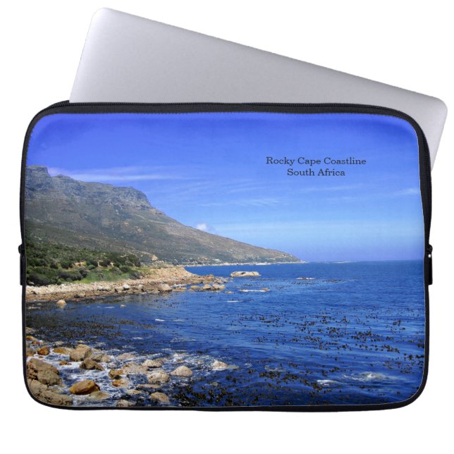 Rocky Cape Coastline, S. Africa, Laptop Sleeve (Front)