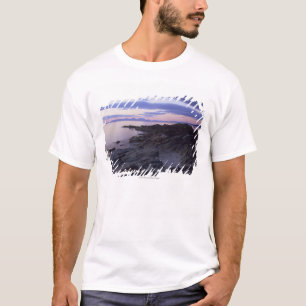 Rocky Coast at Sunset in Kintyre, Argyll, Scotland T-Shirt